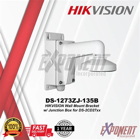 hikvision ds-1273zj-135b wall mount bracket with junction box|WMLB / DS.